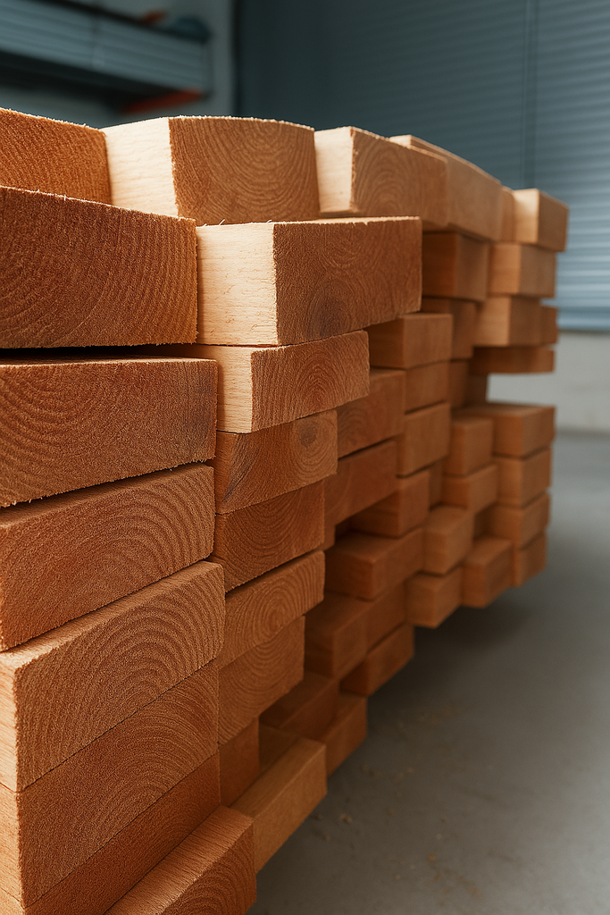 Tirante 38mm x 100mm x 4,5m - Pino Amarillo Finlandes UPM