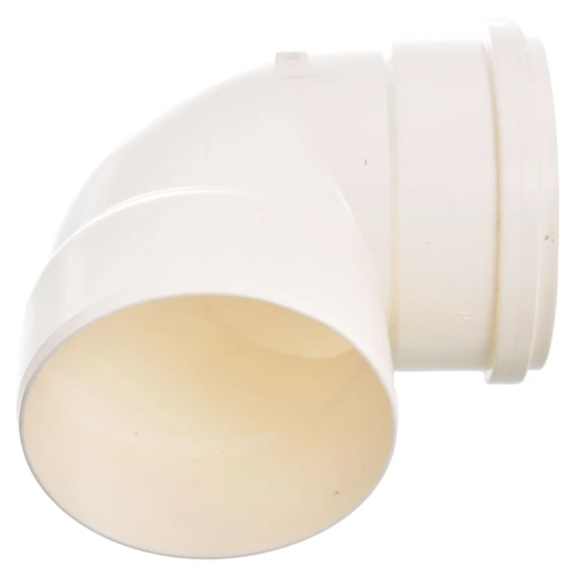 Codo PVC 100mm 90° x 3.2mm Hembra/Hembra - Nicoll