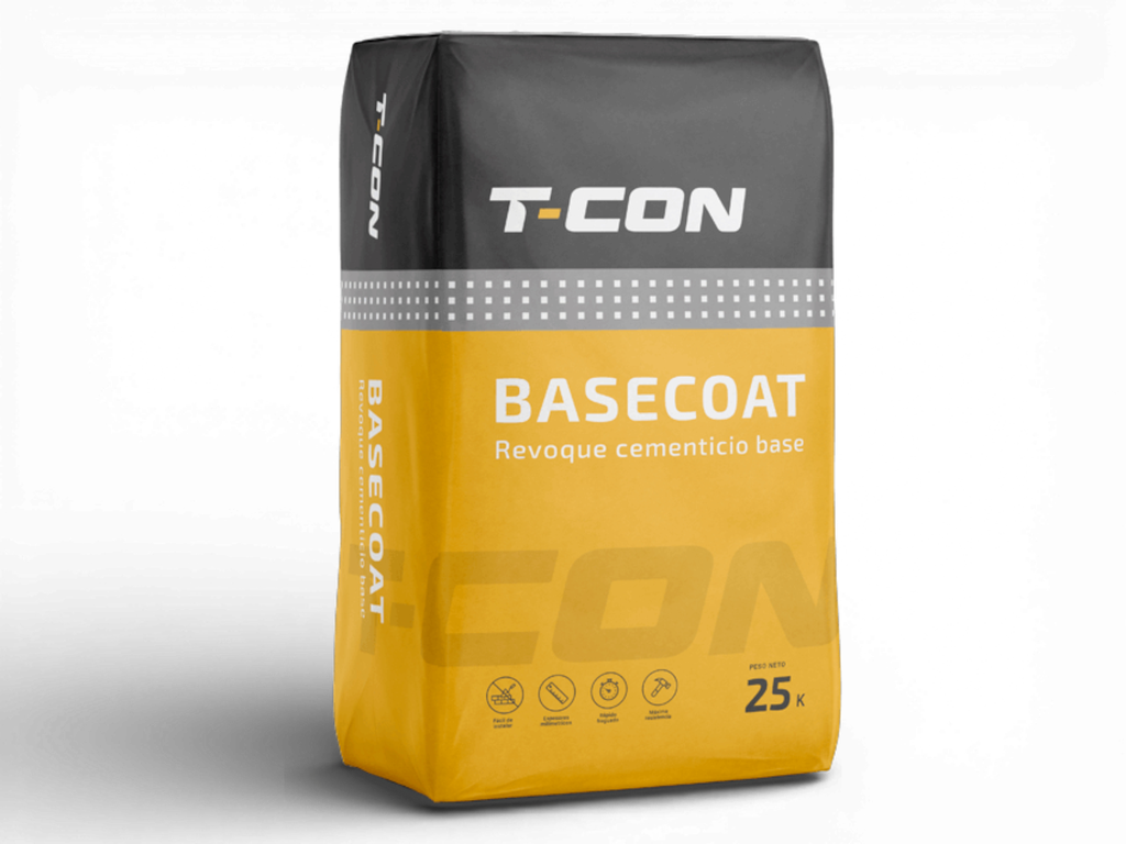 Basecoat T-CON Mortero Exterior - 25 Kg