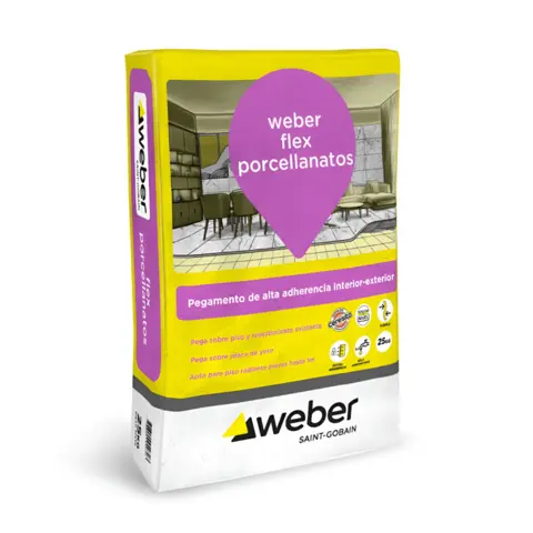 Weber Adhesivo Pegamento Para Ladrillos Refractarios 5 kg