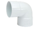 Codo PVC 40mm 90° x 3.2mm Hembra/Hembra - Nicoll