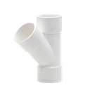 Ramal ( Y ) PVC (VNLT) BCO 110mm 45 - HH - Nicoll