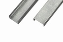 PGU Solera Estructural 100mm x 44mm x 2mm x 6m - Sin Agujero