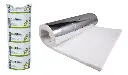 Lana Aislación PET Aluminizada Ecofiber Flex 35mm x 15m2