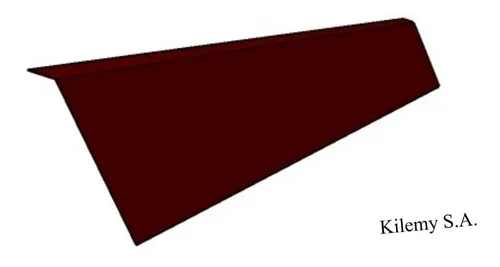 Babeta Z Iso-Panel Empotrar 30x110x30 Terracota 2.5m x UN