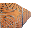 Placa Muro Hormigón 2m x 33cm x 40mm - Simil Ladrillo