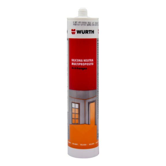 Silicona Neutra Blanca - 300ml  WURTH 08925386