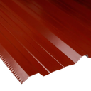 Chapa Trapezoidal Prepintada Terracota - Cal 26 Util 1m AGP
