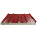 Iso-Panel Techo Trapezoidal 140mm/100mm Terracota Cal25 95cm