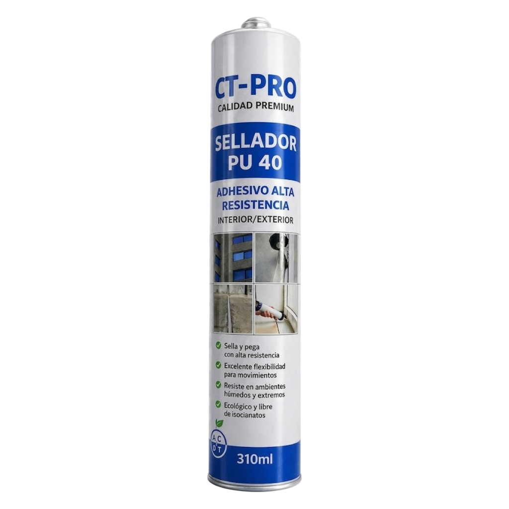 Sellador PU 40 Flexible Interior Exterior CT-PRO 310ml