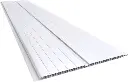 PVC Cielo Raso Blanco Plastilit - 20cm x 4m x UN