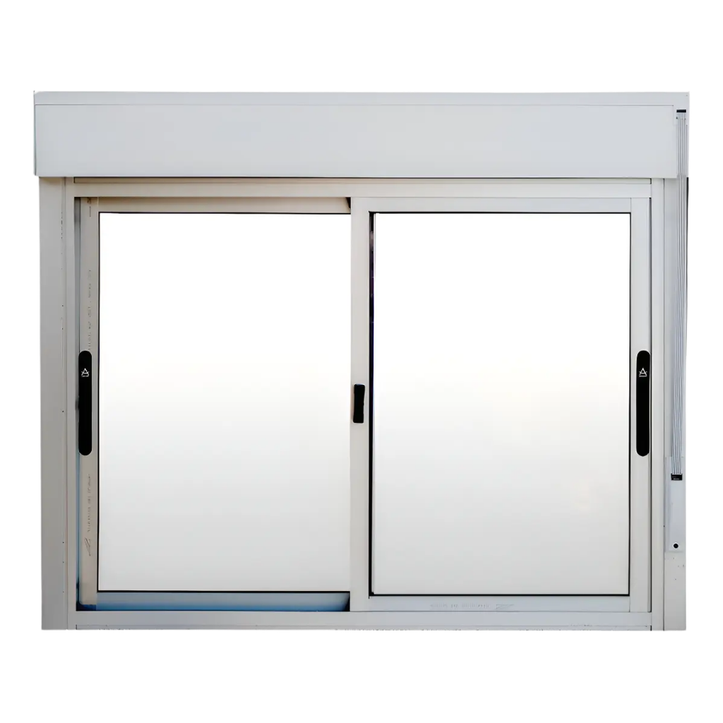 Aluminio Ventana Serie 20 - 180cm x 120cm + Monoblock PVC