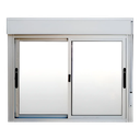 Aluminio Ventana Serie 20 - 180cm x 120cm + Monoblock PVC