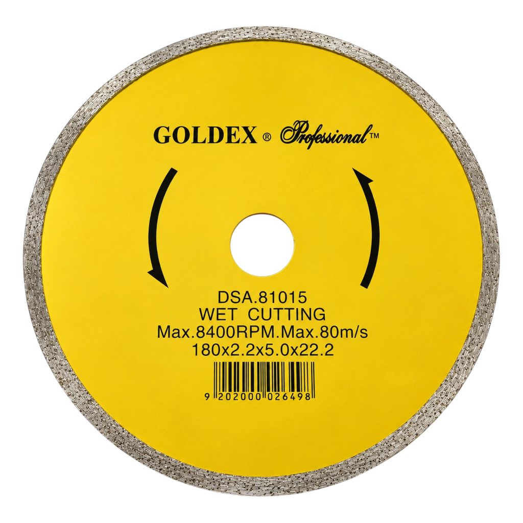 Disco Diamanado c/seco 180mm Goldex