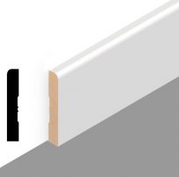 Zocalo MDF Piso Flotante - 2.4m x 8cm - AYA