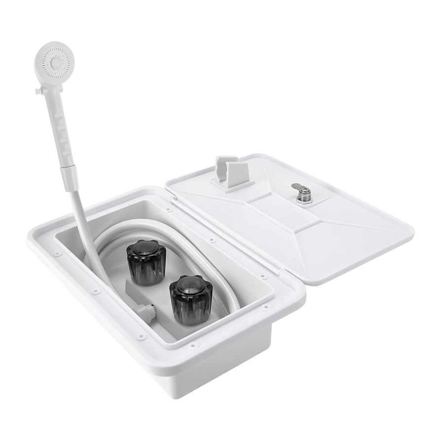 RV Ducha Exterior Box PVC - Motorhome