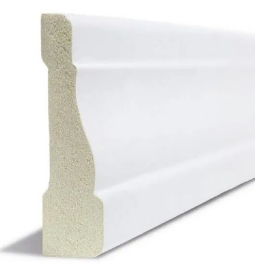 Zocalo Piso Flotante MDF Guindo 2,4m x 8cm