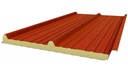 Termopanel Poliuretano 50mm/85mm - Trapezoidal Rojo
