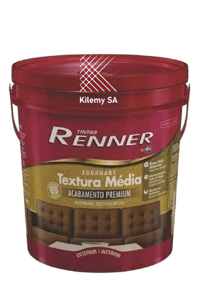 Pintura Textura Rustica Base Blanca - RV3575 - 25 Kg Renner