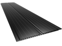 PVC Cielo Raso Negro - Plasbil 7mm x 20cm x 6m