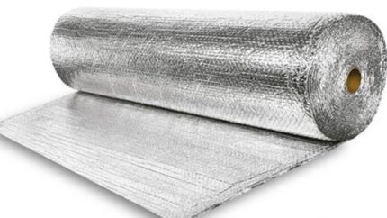 Manta Bajo Piso Polietileno con Aluminio x 2mm - 20 m2