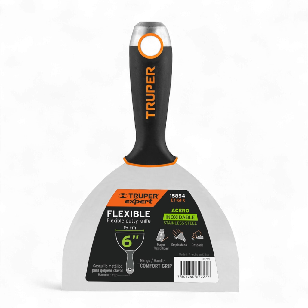 Espatula Flex Inoxidable 6 - Comfort Grip 6243