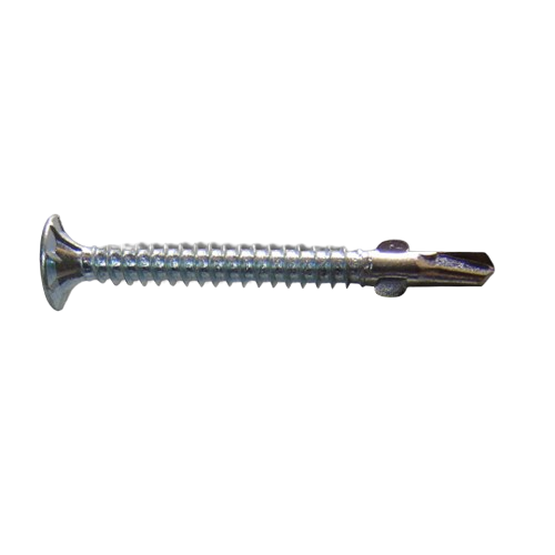 Tornillo T3 Punta Mecha Epoxi con Alas 4.2x48mm x 100un