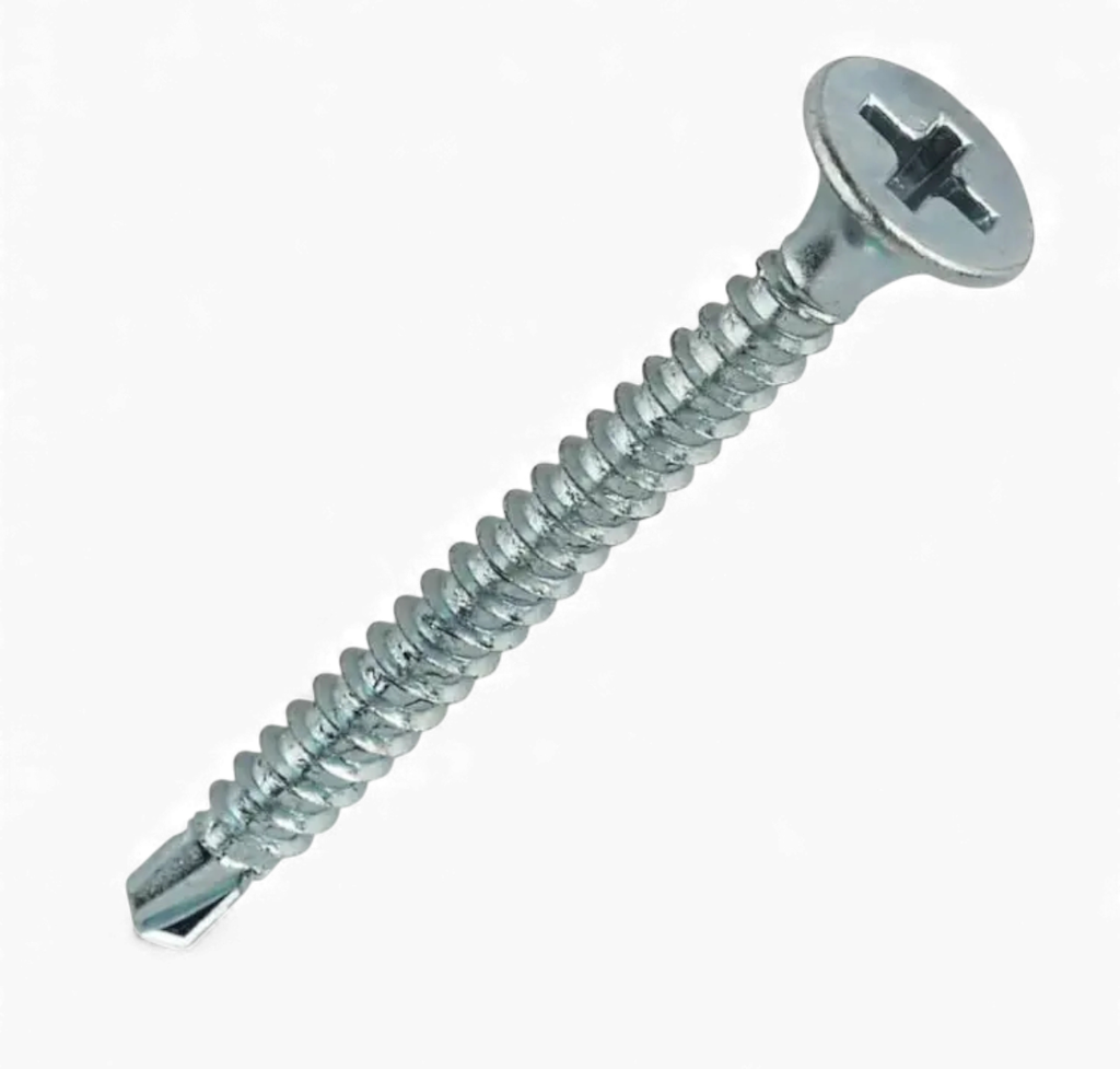 Tornillo T2 Punta Mecha Galvanizado x 100un