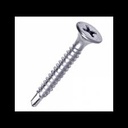 Tornillo T2 Punta Mecha Galvanizado x 100un