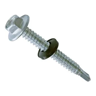Tornillo PM Hexagonal C/Junta Goma 5.5 x 1´´ - Ciser 349810