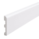 Zocalo PVC Classic Blanco 12mm x 80mm x 3 m - Barbieri