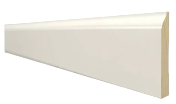 Zócalo 623 MDF 12 x 82 x 3.66mt Blanco