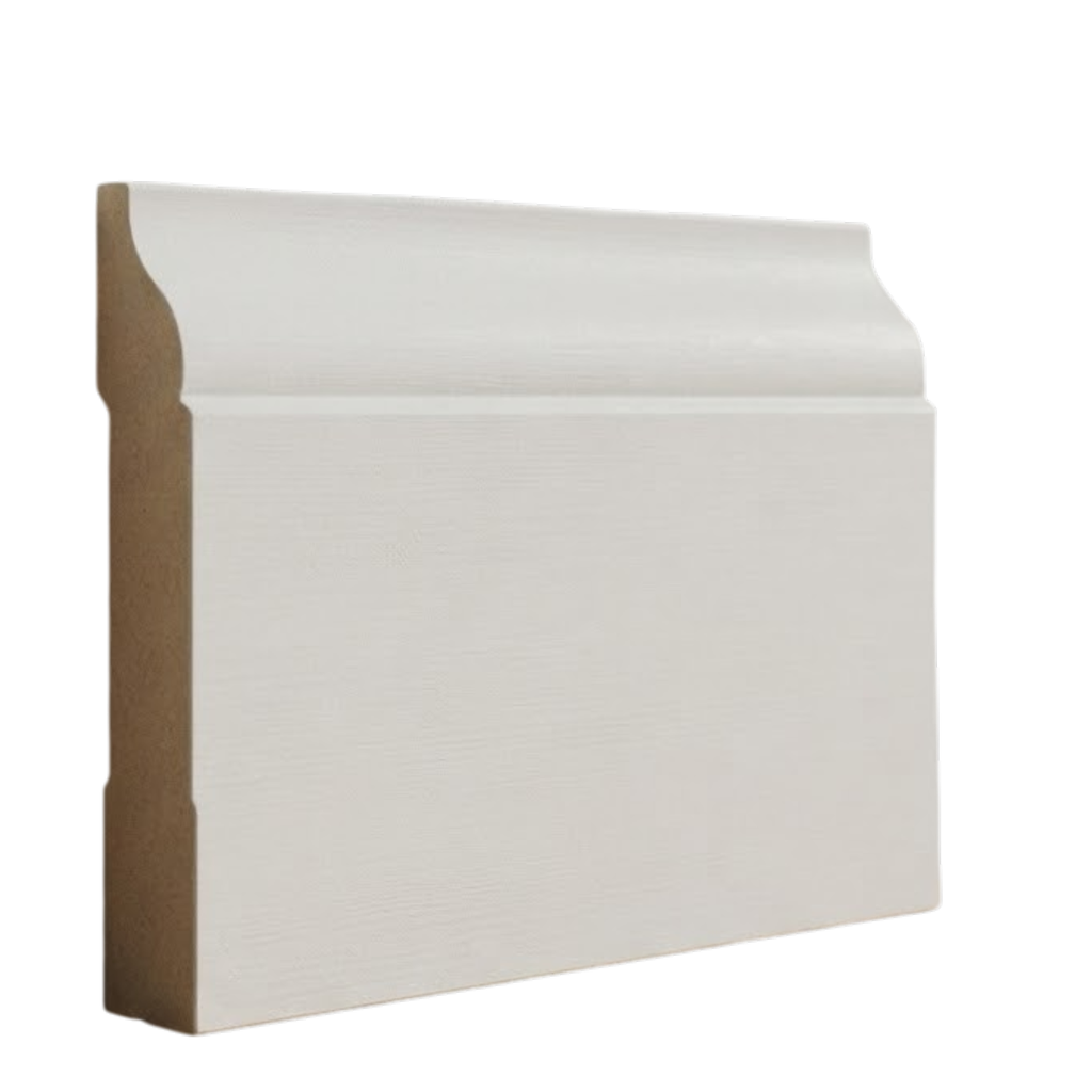 Zócalo 623 MDF 12 x 82 x 3.66mt Blanco