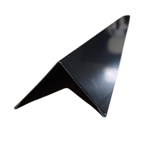 [102594] Angulo Cierre Teja Americana Metálico Negro 40mm x 40mm x 3m x Cal 26