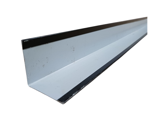 [102594] Cierre Lateral Teja Americana Metalico Negro 50 x 50 x 3m