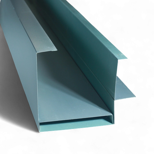 [102563] Canalón Plegado + Bandeja de Desagüe Aluminizada Cal 24 x 2,5m (A Medida) 