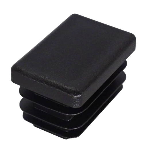 [102319] Tapa PVC Plana Para Caño 30 x 50mm - Negra