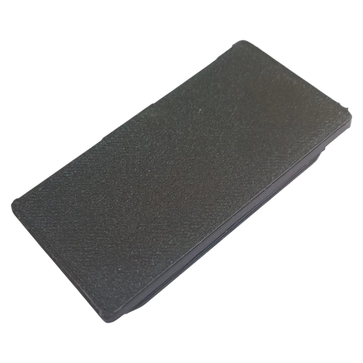 [102318] Tapa PVC Plana Para Caño 40 x 80mm - Negra