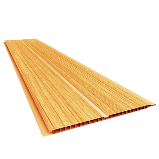 [102296] PVC Cielo Raso Pino Avellana - Natural Plasbil 7mm x 20cm x 4m