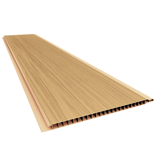 [102290] PVC Cielo Raso Carvalho - Plasbil 10mm x 20cm x 6m