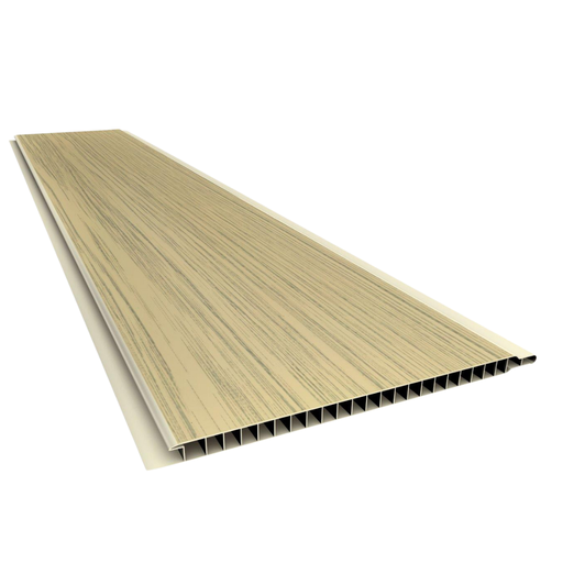 [102288] PVC Cielo Raso Nogueira - Plasbil 10mm x 20cm x 6m