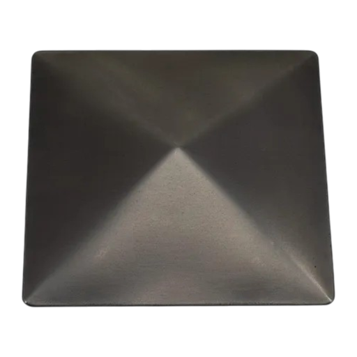 [102269] Tapa Sombrero Piramide Hierro Para Caños 100 x 100mm