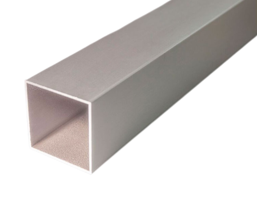 [102261] Caño Tubo Cuadrado Aluminio 38 x 20 - 1,5mm x 6.4 mts