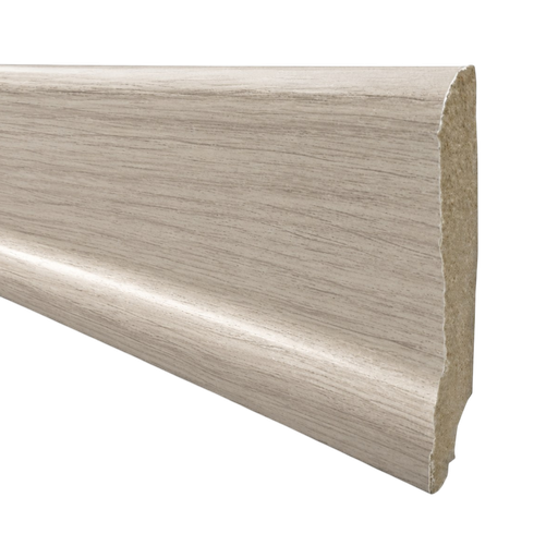 [102155] Zocalo AGT Vegas MDF 8cm x 2.8m x 80mm - Gris Veteado