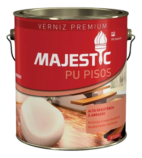 [102020] Pintura Majestic Plastificante PU Pisos 0,9 L Brillante MJ6830.04 - Renner