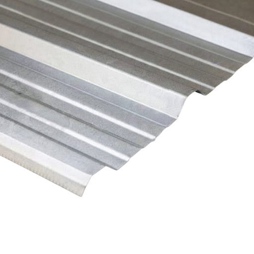 [101970] Chapa Trapezoidal Aluminizada Cal 26/0.40mm 1m útil x ML AGP