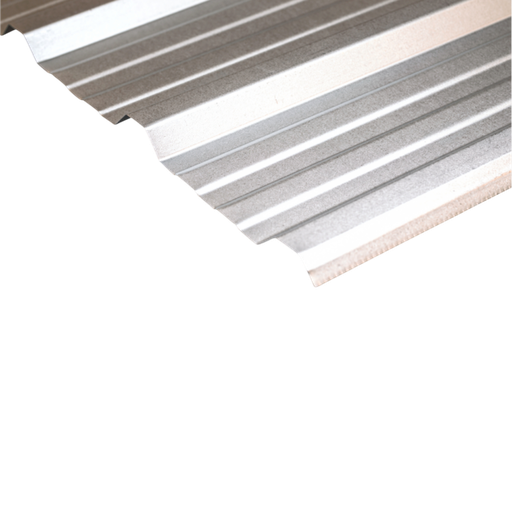 [101970] Chapa Trapezoidal Aluminizada Cal 26/0.40mm 1m útil x ML AGP