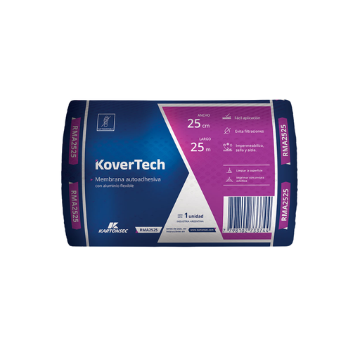 [101935] Membrana Asfaltica Autoadhesiva 25cm x 25m Cover Patch