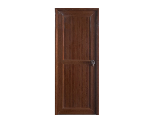 [101915] Puerta Interior PVC Caoba Claro Plasbil 70cm x 2m Izquierda