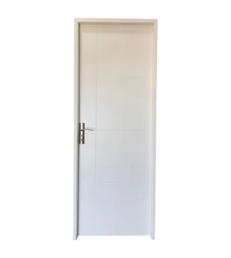 [101914] Puerta Interior MDF Blanco Puro - Cod 2338 - Derecha